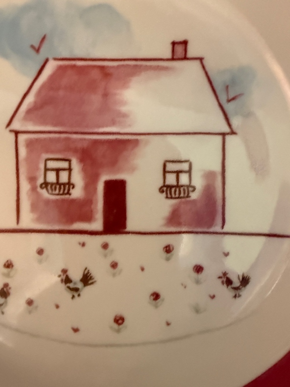 Vintage Johnson Brothers “Farmyard Chic” Salad Plates in a Farmyard pattern - Picture 6 of 16